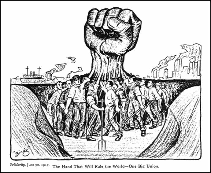The_hand_that_will_rule_the_world 1917 world worklers